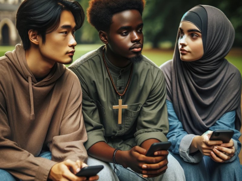 Edward on Gen Z and religion, with Sky&nbsp;News