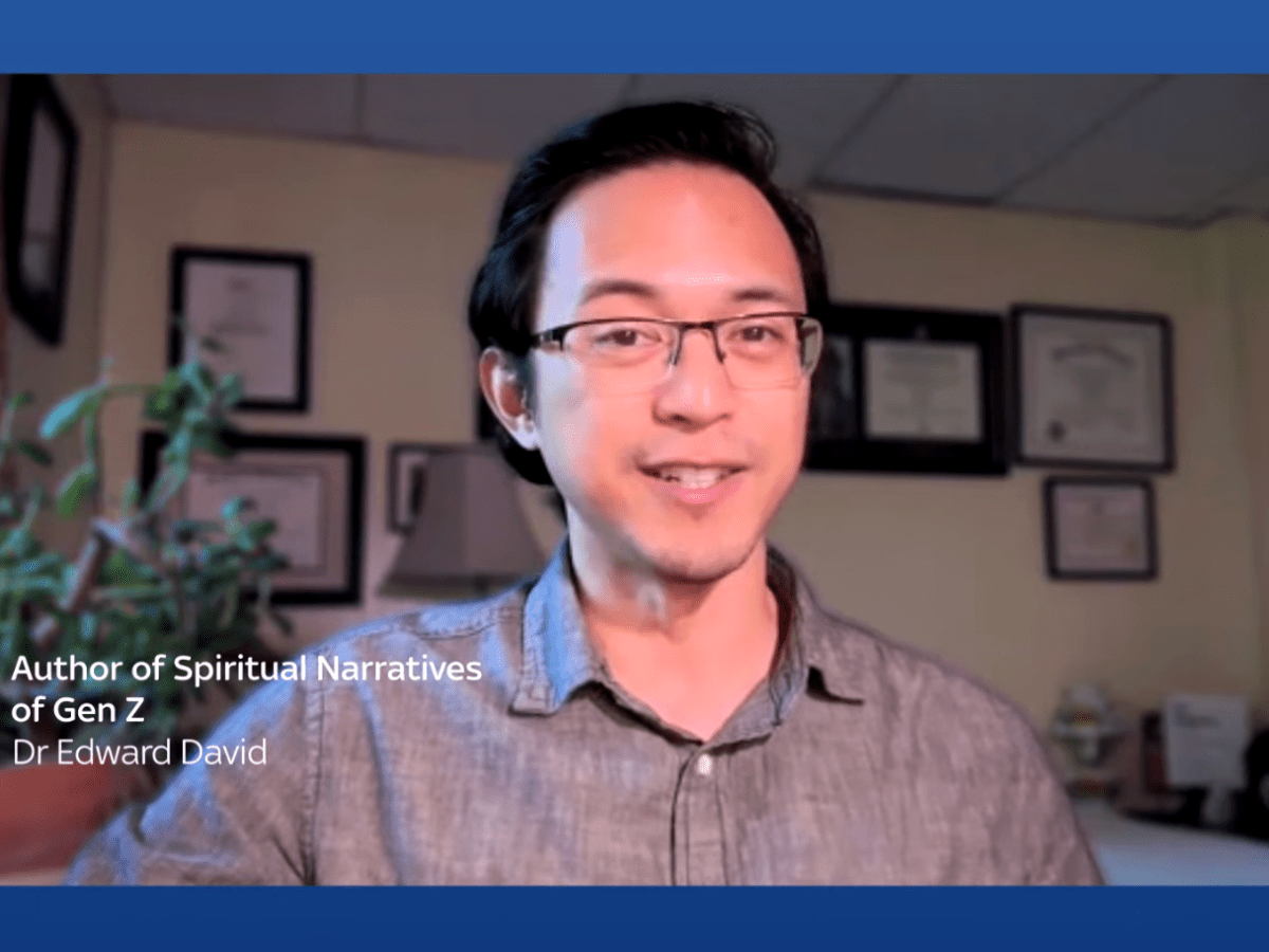 Edward on Gen Z and religion, with Sky&nbsp;News